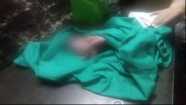 El bebé entró con un cuadro de hipotermia y ahora se encuentra fuera de peligro.
