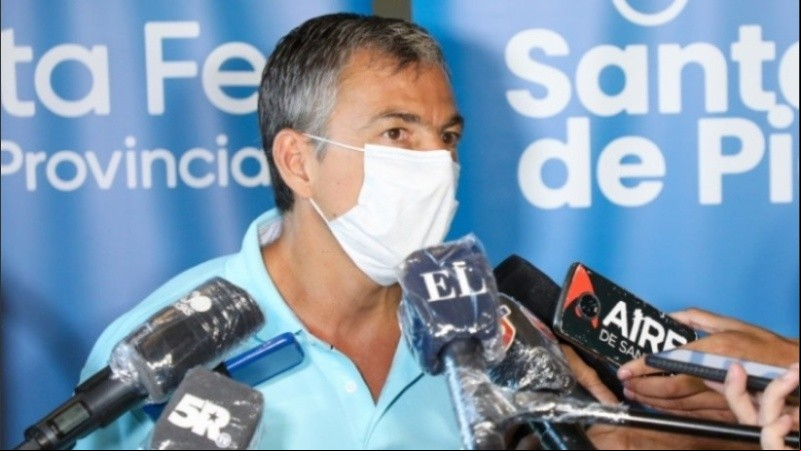 El ministro Juan Manuel Pusineri.