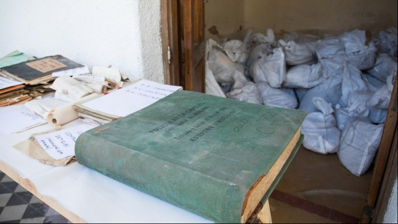 Los legajos de Libertad vigilada forman parte del material encontrado en Santa Fe.