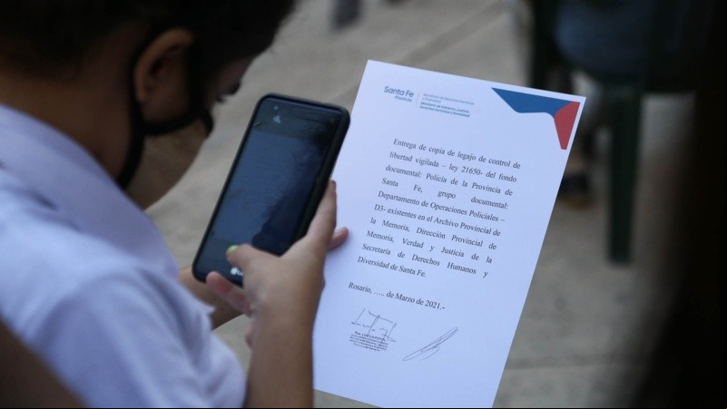 La ceremonia fue en Gobernación, donde además funcionó un centro clandestino de detención.