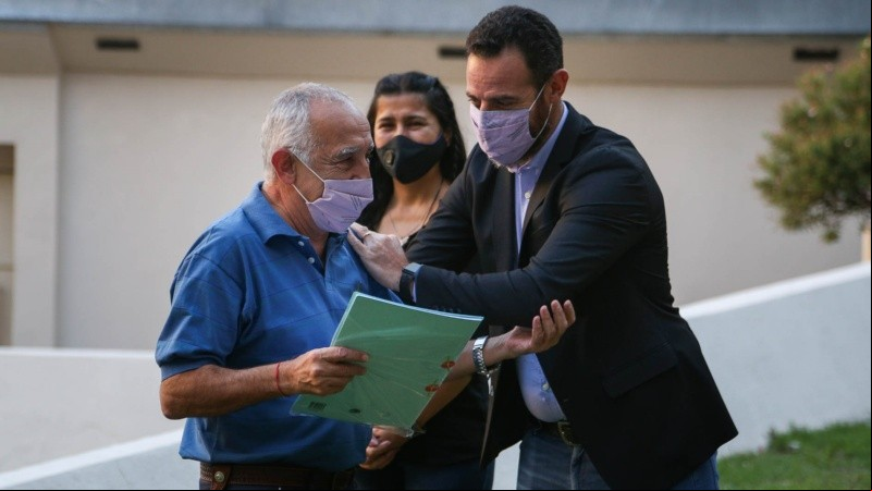 La ceremonia fue en Gobernación, donde además funcionó un centro clandestino de detención.