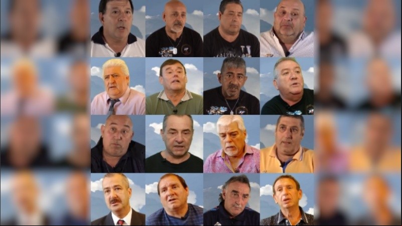 El archivo oral del Museo de la memoria de Rosario está integrado por 21 voces.