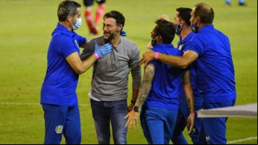 El Kily, emocionado por la victoria de su Central