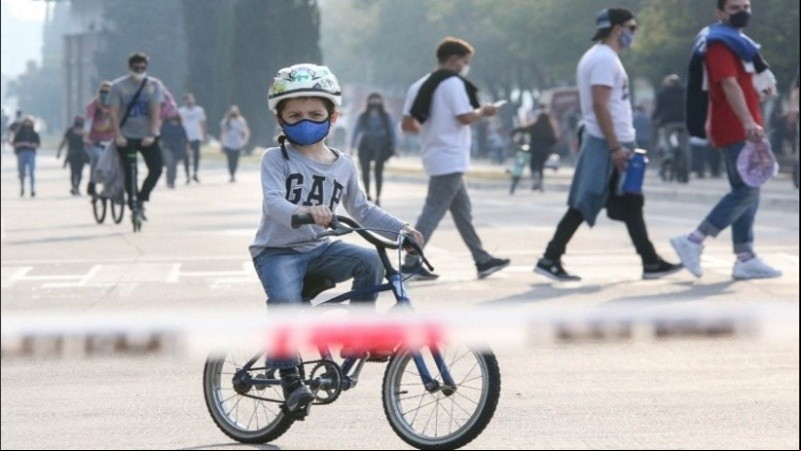 El circuito contempla 28 kilómetros libres de autos, motos y transporte urbano para caminar, correr, patinar, andar en bici o rollers. 