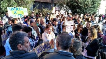 Los reclamos de justicia en el caso Vitali.