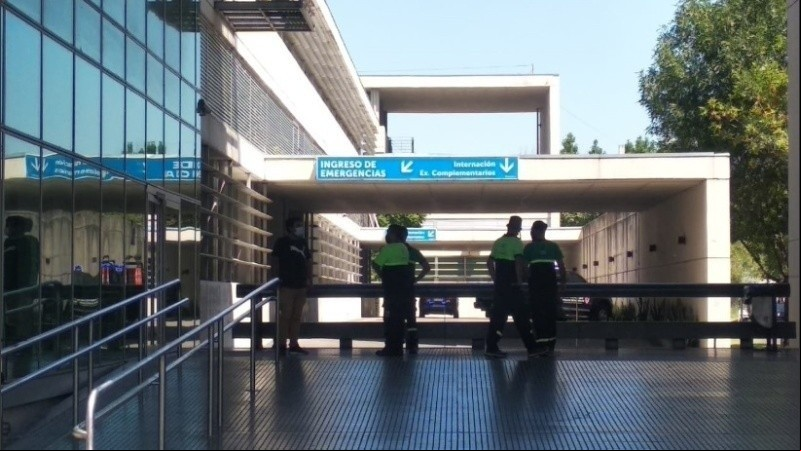 Los heridos fueron trasladados al Heca.