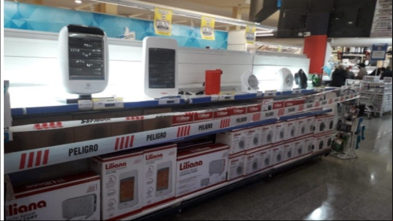 Electrodomésticos, uno de los rubros considerados 