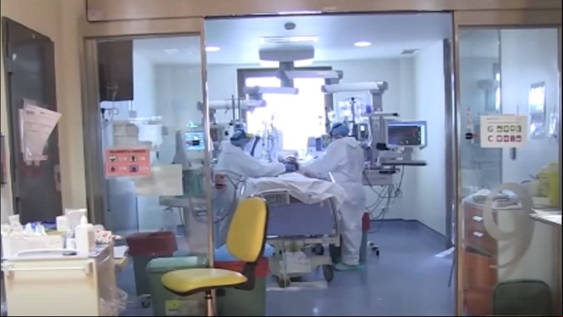 La mayoría de las camas UTI del Heca están ocupadas por pacientes graves de coronavirus. 