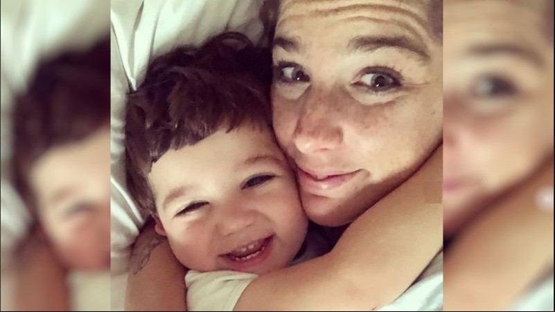Juana Repetto y su hijo Toribio
