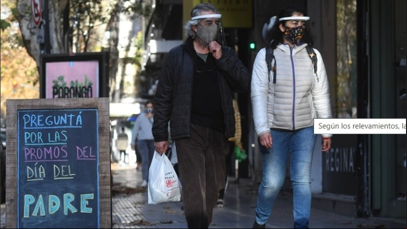 Hubo una caída respecto de 2019 pero una mejora en comparación con 2020.