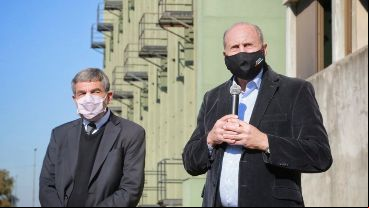 Perotti encabezó el acto oficial este lunes en el Conicet.