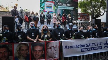 El acto este viernes en Salta 2141.