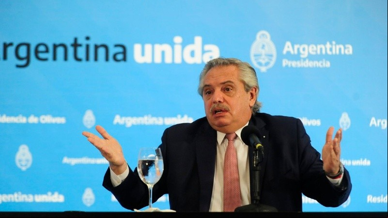 El presidente habló enérgicamente en varias ocasiones contra quiénes violaban la cuarentena. 