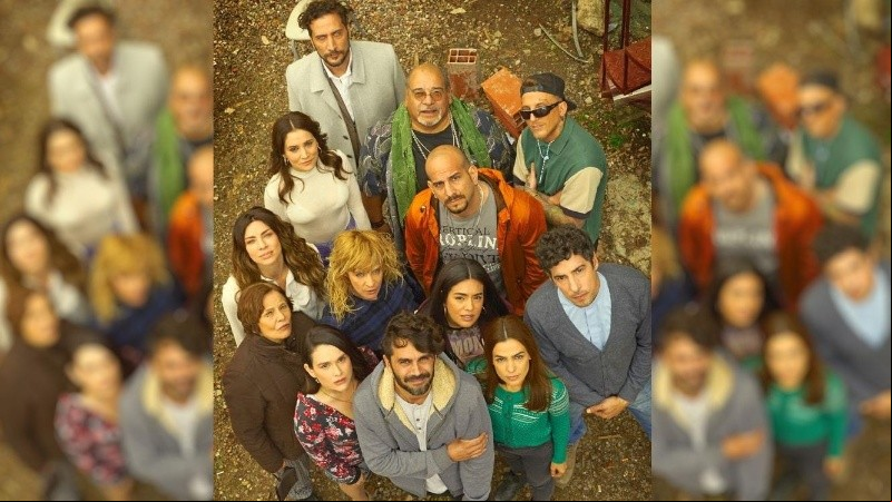 El elenco de la 