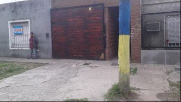 El domicilio en cuya vereda fue baleado el joven fallecido.