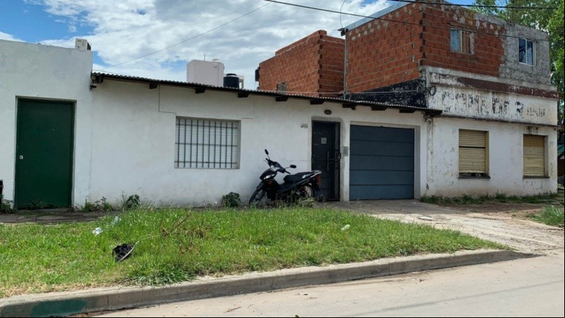 La vivienda donde asesinaron a Saravia en San Nicolas al 3700.