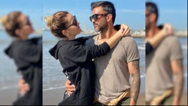 Mica Viciconte y Fabián Cubero, en la "dulce espera".
