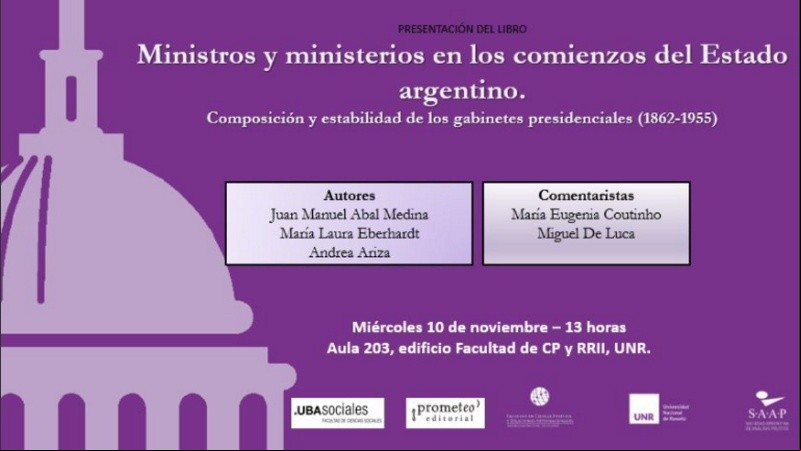 El politólogo presentó su libro en el Congreso sobre Democracia (UNR).