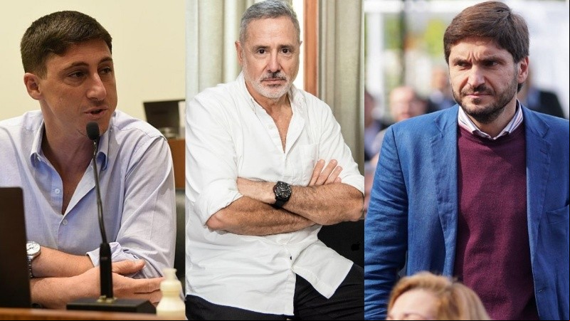 Pullaro y Garibaldi cargaron contra el ex ministro Sain y contra el gobernador Perotti.