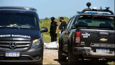 El lugar en el que encontraron el auto incendiado y un cuerpo carbonizado en su interior.