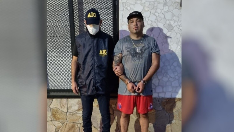 Mac Caddon fue detenido en Roundeau al 700, en la zona norte.