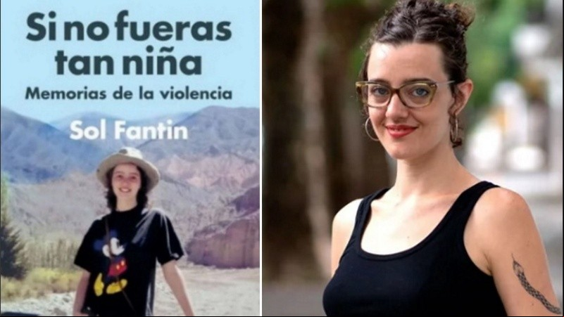 Sol Fantin adulta y su nuevo libro 