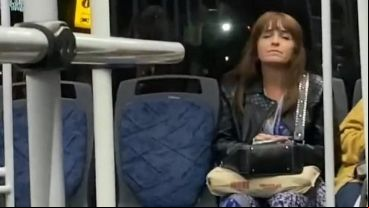 La mujer que subió al colectivo sin barbijo y fue escrachada
