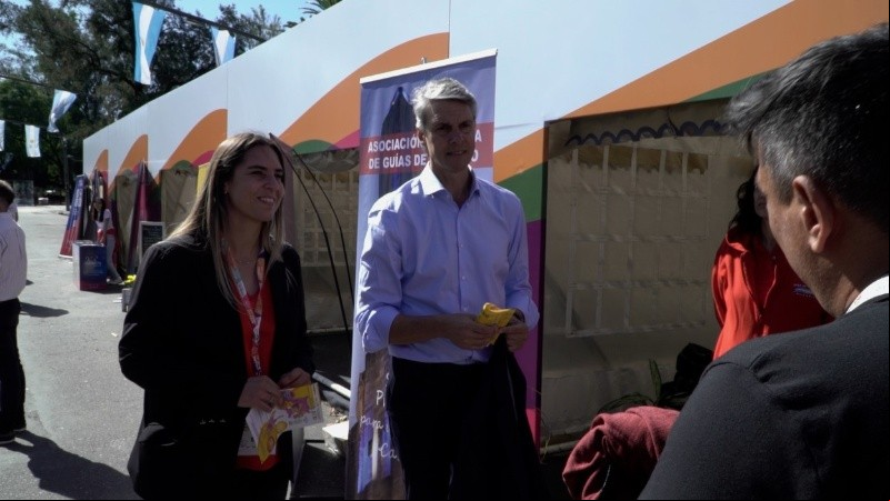 Los funcionarios recorrieron el Parque Único y realizaron un balance 