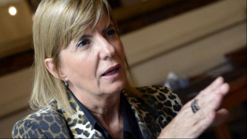 La vicegobernadora de Santa Fe, Alejandra Rodenas.