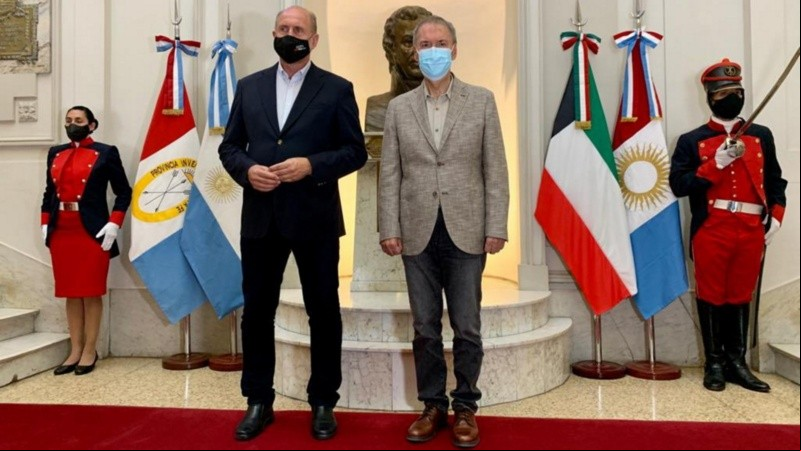 Perotti viajará junto a Schiaretti con el objetivo de conseguir más fondos para el acueducto.