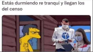 Twitter se llenó de memes inspirados en el día del Censo.