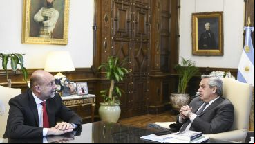 "Descartamos de entrada el tema del pago en obras", aclaró Perotti.