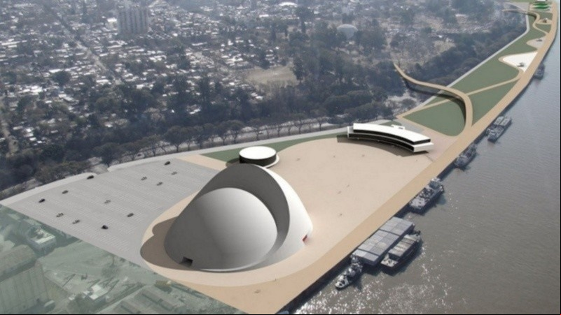 El colegio pide que la obra se instale en el lugar que fue pensada.