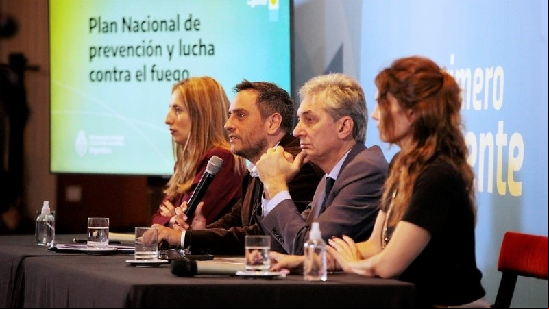 Cabandié encabezó el anuncio este jueves en Casa de Gobierno. 