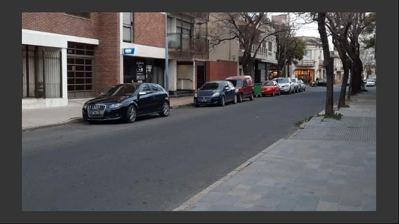 La zona donde se había pactado el encuentro íntimo que no fue