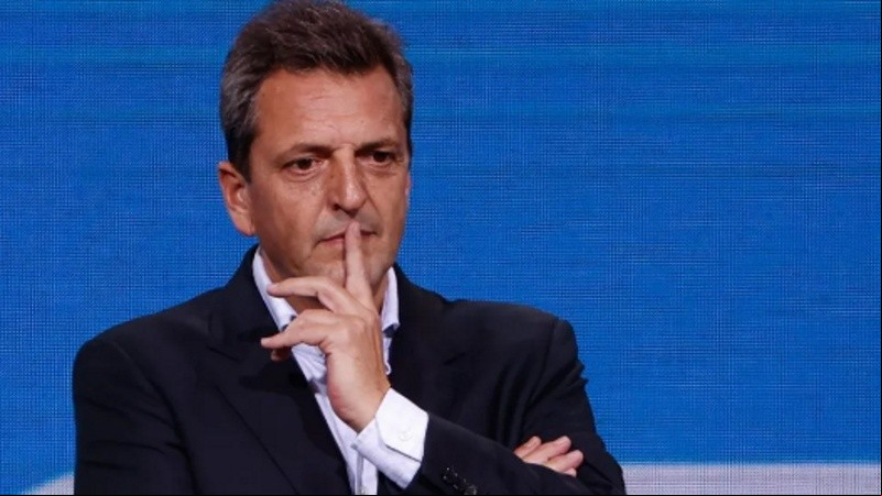 El presidente de la Cámara de Diputados de la Nación, Sergio Massa.
