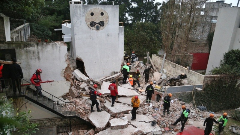 Los rescatistas trabajaron 43 horas, hasta el martes a la tarde.