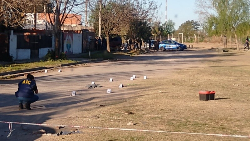 El ataque armado tuvo lugar en el Pasaje 544 al 6600.