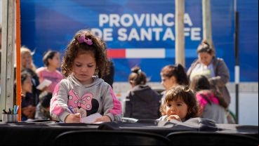 Hay lugar para la recreación para los más chicos.