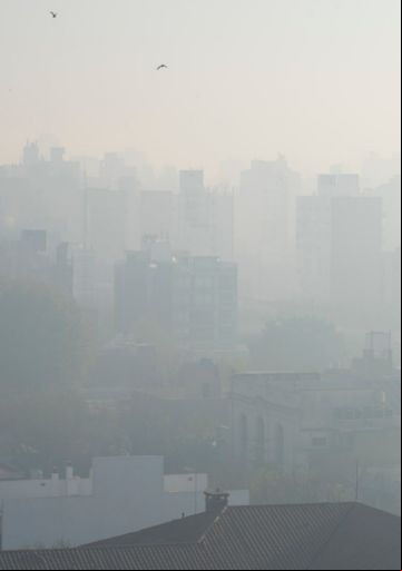 Tanto humo que tapó el plomo: desde el humedal, la Argentina al palo