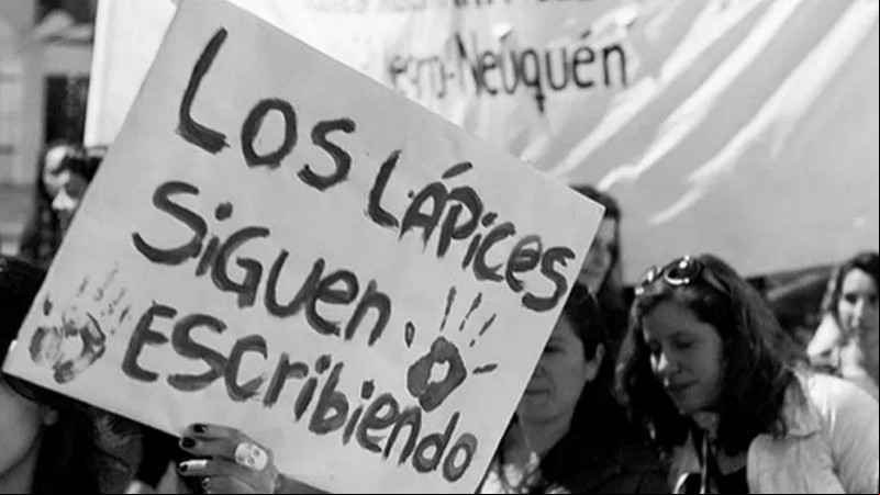 Movilización por La Noche de los Lápices. 