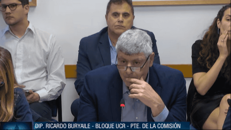 Buryaile preside la comisión de Agricultura y Ganadería.