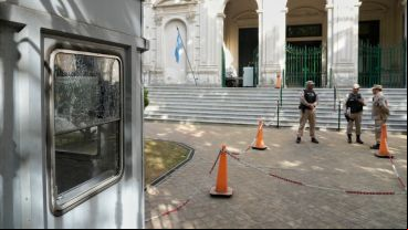 Además de un impacto de bala se encontró un casquillo entero.