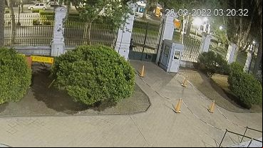 El hecho, breve y sin testigos, quedó filmado.