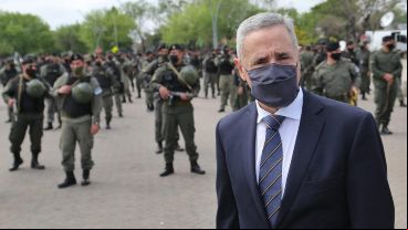 "Era el mejor de entre los mandos superiores de la policia de Santa Fe", sostuvo Sain.