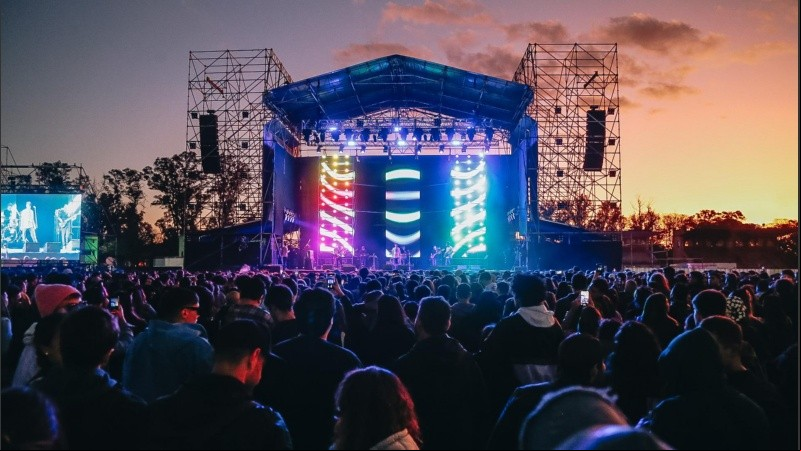 La edición 2022 del Festival Bandera convocó a unas 20 mil personas.