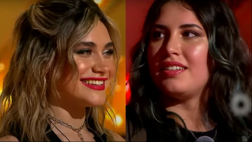 Clara y Candela vivieron una final vibrante.