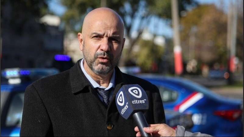 El ministro de Seguridad Claudio Brilloni. 