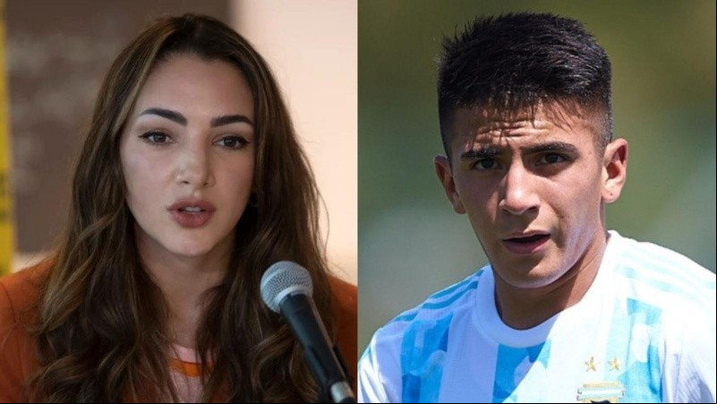 La actriz se expresó sobre Thiago Almada a través de las redes sociales.