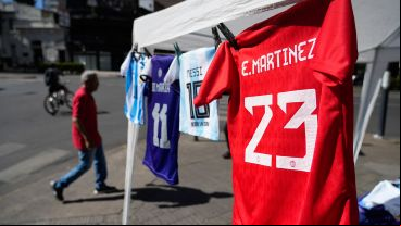 La camiseta del Dibu como una de las preferidas.